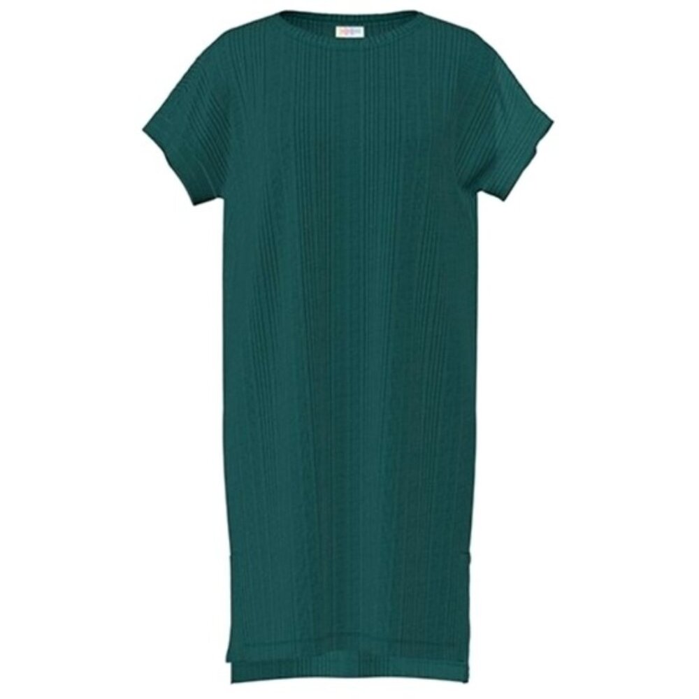 LuLaRoe Chelsea T Shirt Dress with Cuff Sleeves NWT